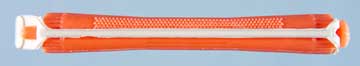 Dauerwellwickel, 10 mm, orange, 12 Stück 