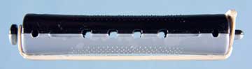 Permstyler, lang, 17 mm, grau/schwarz, 12 Stück 