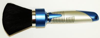 Nackenpinsel, blau-silber 