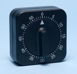 Timer, 1 - 60 Minuten, schwarz 