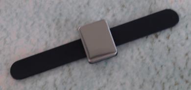 Handgelenk-Armband, Magnetplatte, schwarz 
