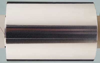 Alu-Strähnenfolie, 15 MY, 12 cm x 100 m, silber 