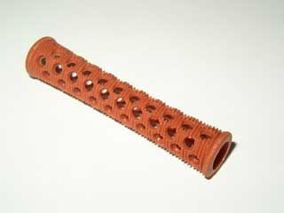 Flachwickler, lang, 11 mm, braun, 10 Stück 