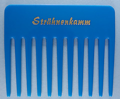 Strähnenkamm, klein, 90 mm, blau 