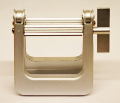 Tubenpresse, Aluminium-Rollen, Aluminium-Gehäuse 