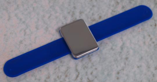 Handgelenk-Armband, Magnetplatte, schwarz 
